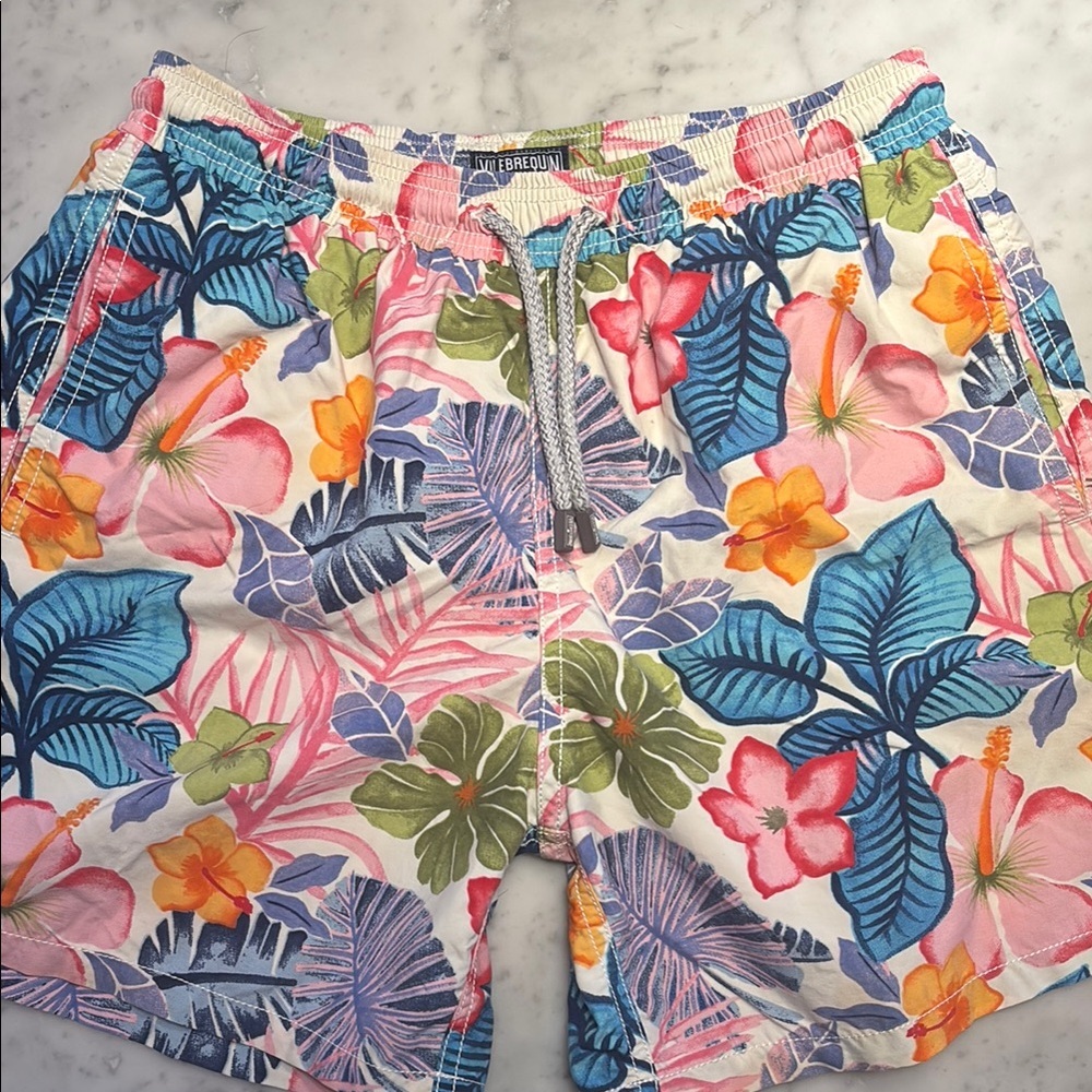 Vilbrequin Floral Print Swim Shorts - Multicolor